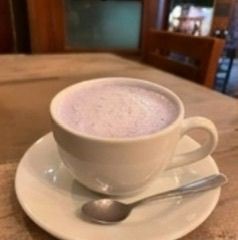 Latte Caliente Taro