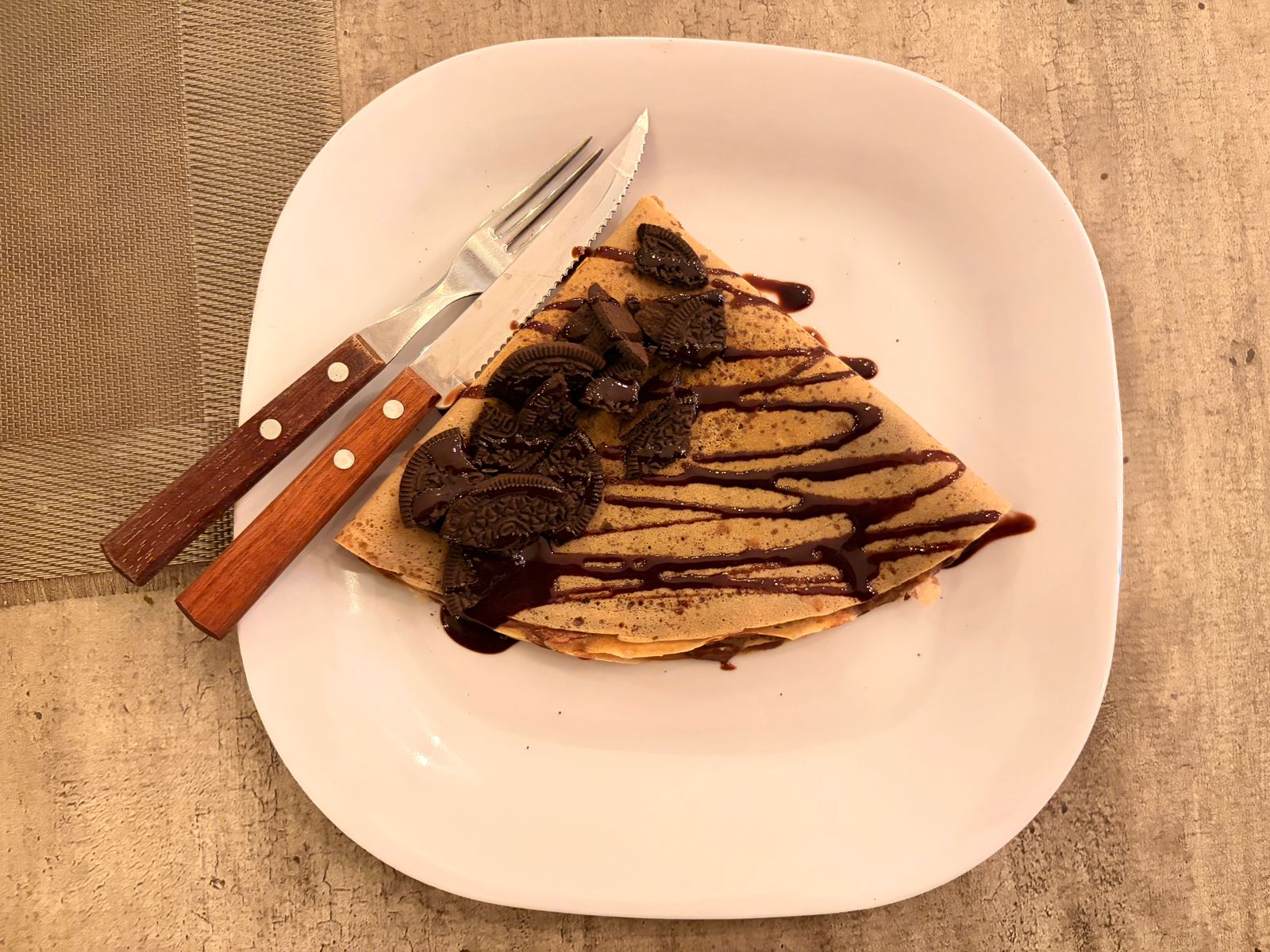 Crepa Oreo